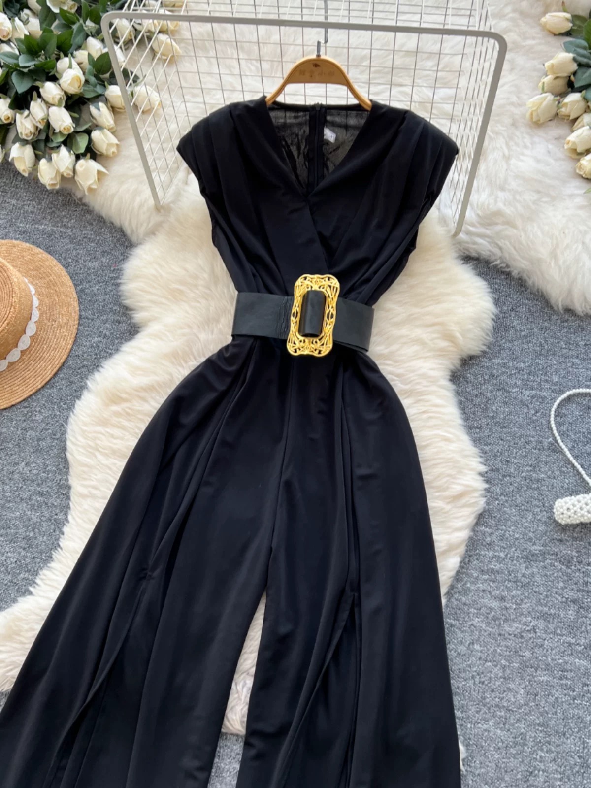 Watching the sunset jumpsuit FJ135 images